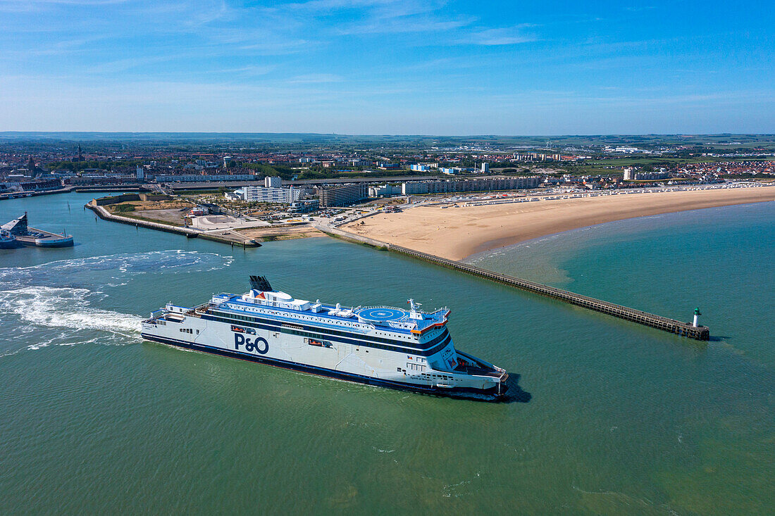 Frankreich,Hauts de France,Pas de Calais. Calais. Hafen. Meerenge von Dover