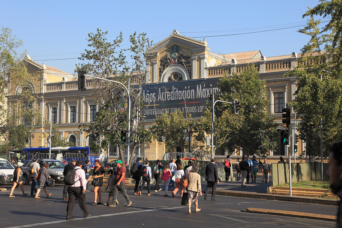 Chile,Santiago,Universität,Menschen,