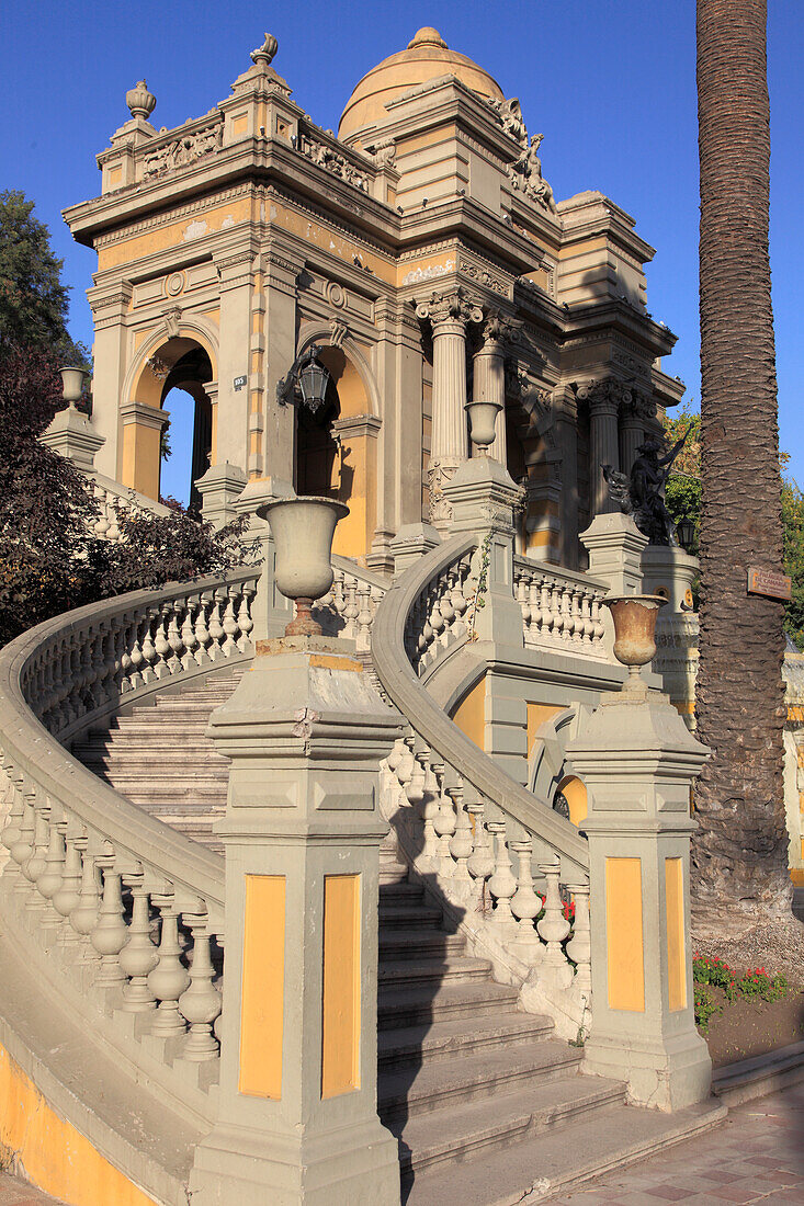 Chile,Santiago,Cerro Santa Lucia,Hügel,Park,historisches Denkmal,