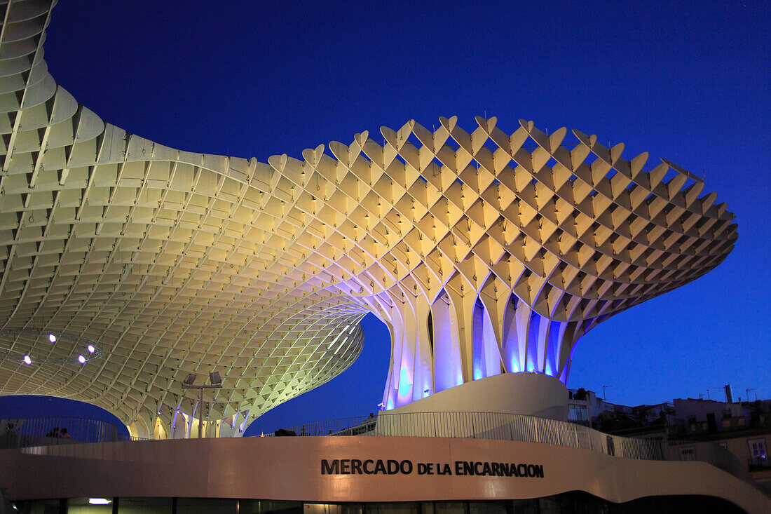 Spanien,Andalusien,Sevilla,Metropol Parasol,Las Setas (Bogen Juergen Mayer)