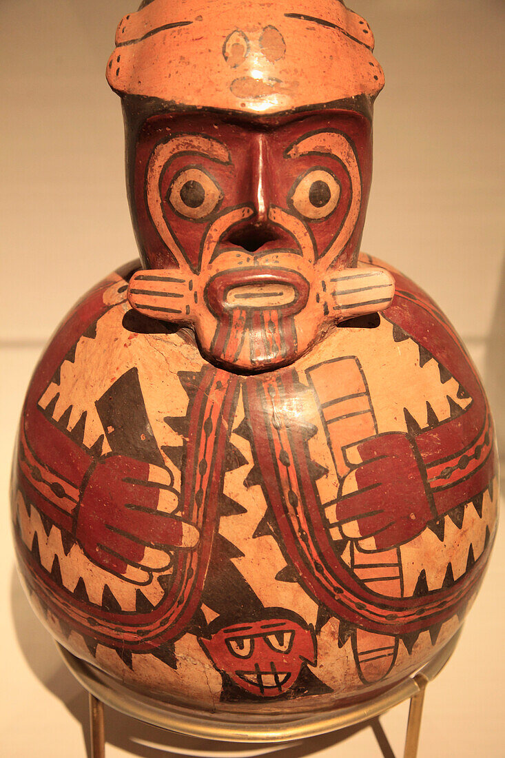 Spain,Madrid,Nazca culture exhibition,pottery