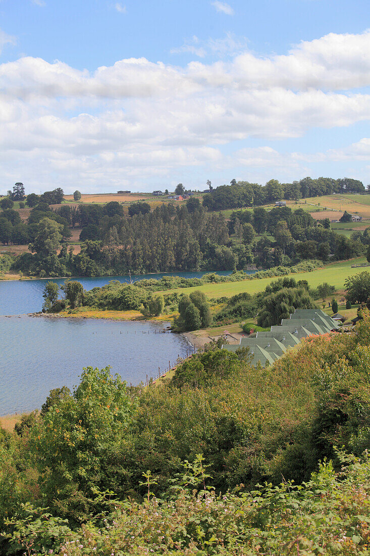 Chile,Lake District,Llanquihue Lake,landscape,scenery,