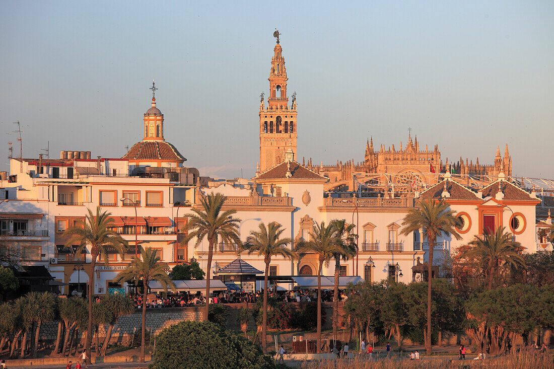 Spanien,Andalusien,Sevilla,Skyline,Gesamtansicht