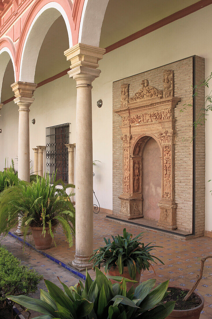 Spain,Andalusia,Seville,Museo de Bellas Artes,Fine Arts Museum,patio