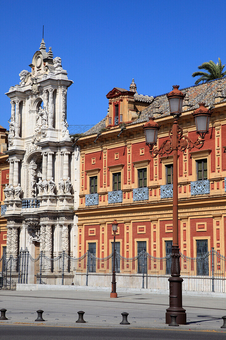 Spain,Andalusia,Seville,Palacio San Telmo,palace