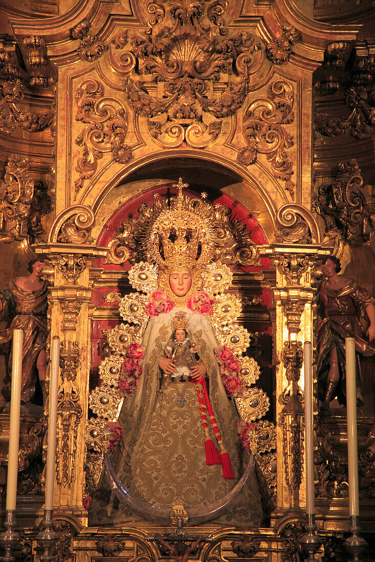 Spain,Andalusia,Seville,Iglesia San Salvador,church,interior