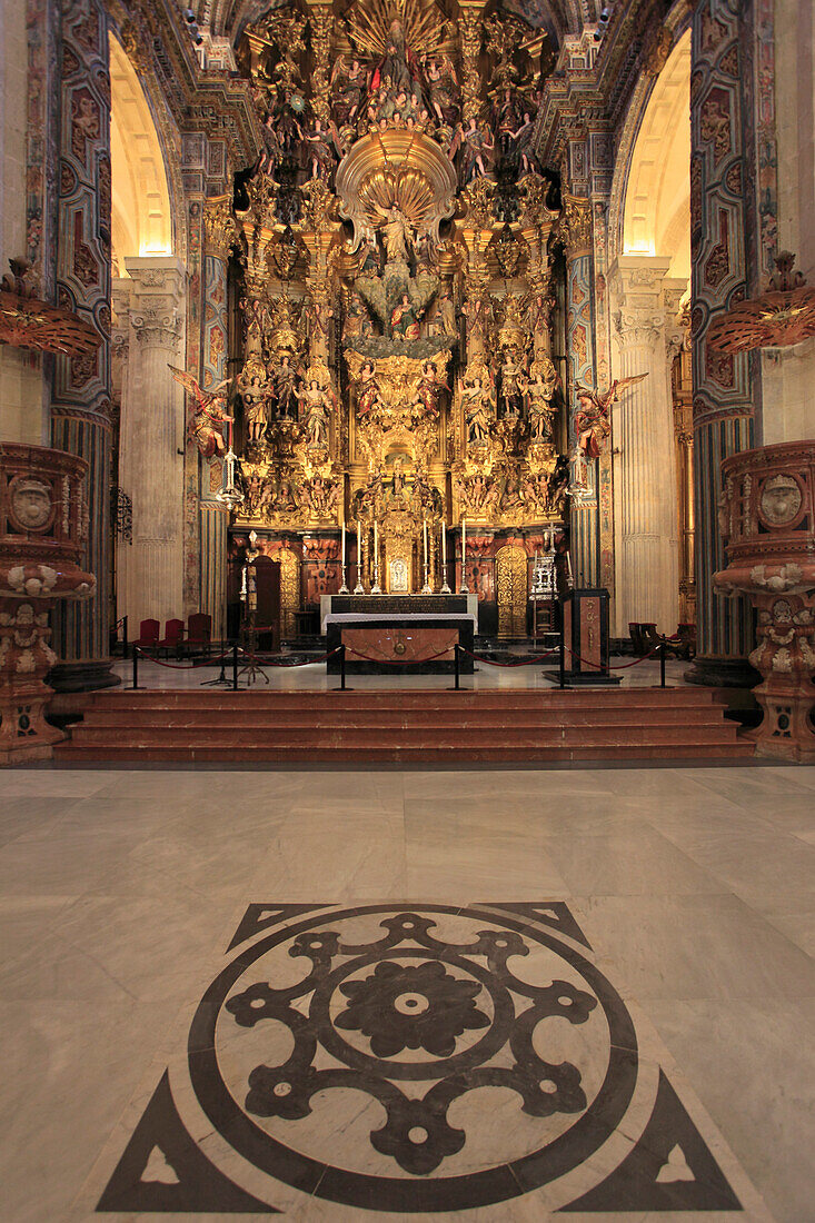 Spain,Andalusia,Seville,Iglesia San Salvador,church,interior