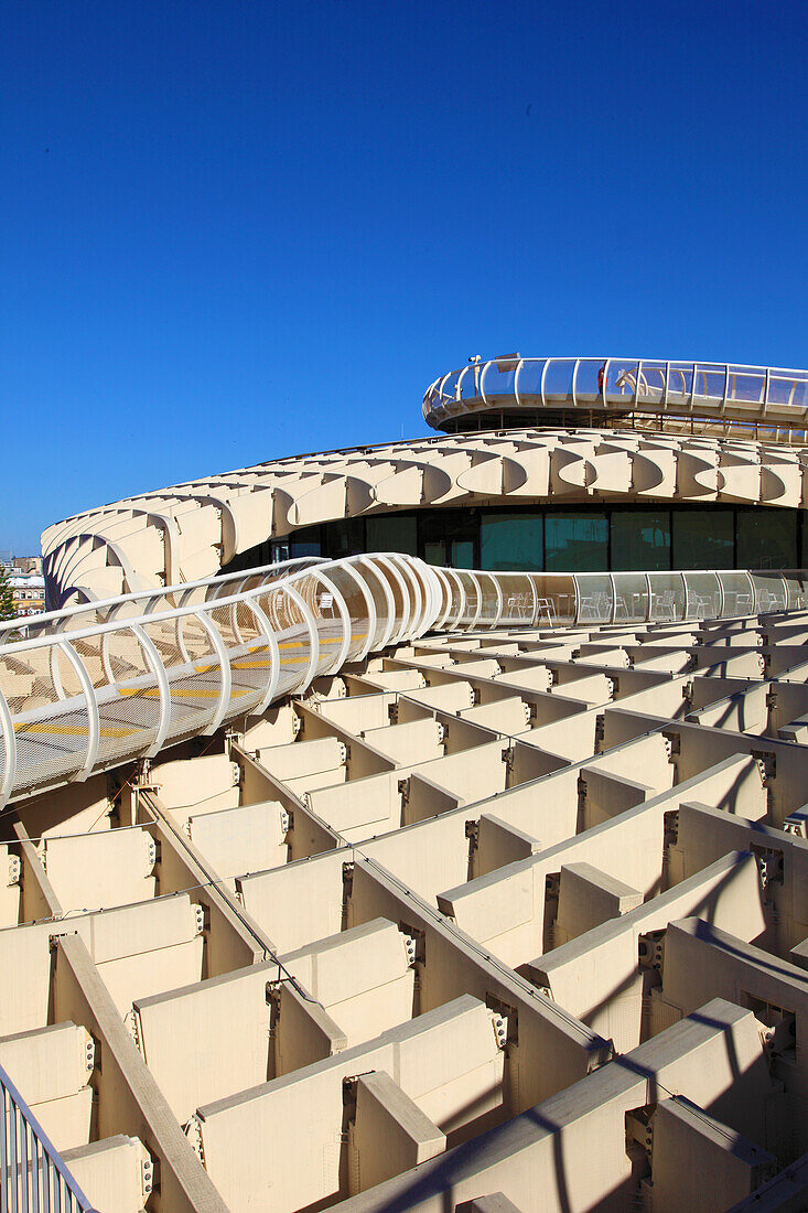 Spanien,Andalusien,Sevilla,Metropol Parasol,Las Setas (arch. Jurgen Mayer)