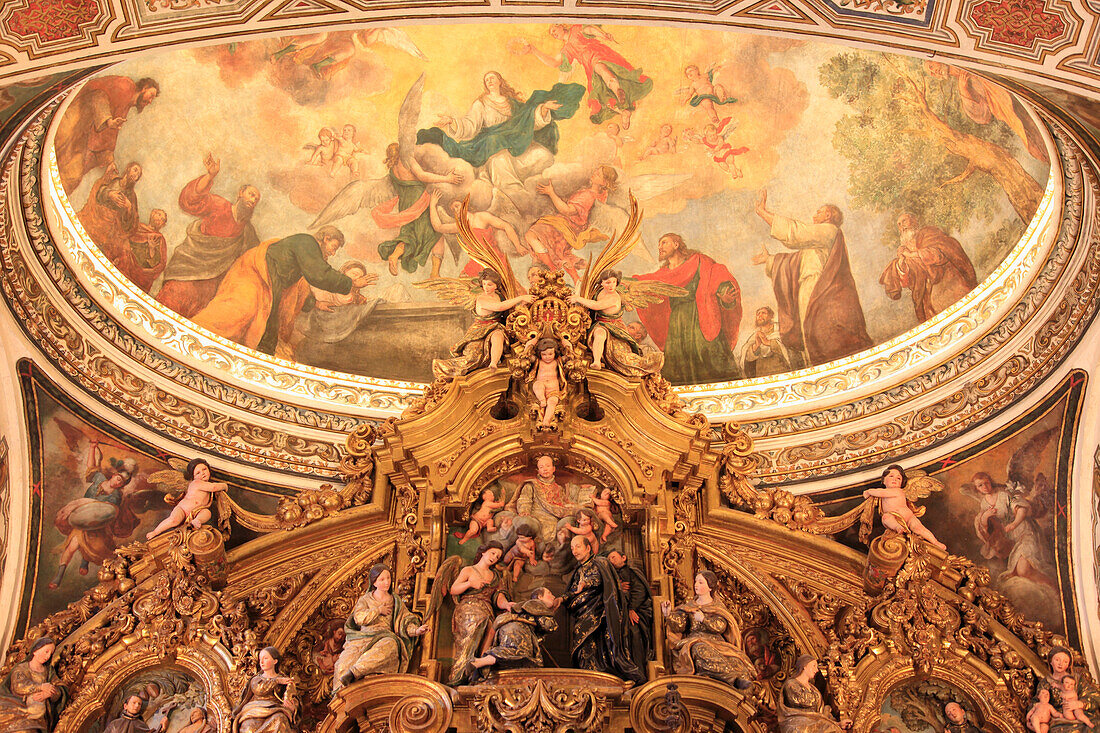 Spanien,Andalusien,Sevilla,Iglesia de San Luis de los Franceses,Kapelle innen