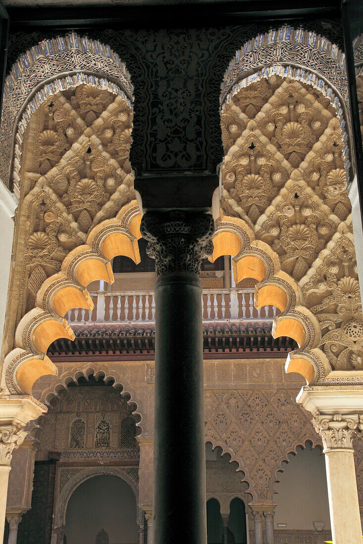 Spain,Andalusia,Seville,Real Alcazar,moorish royal palace,interior