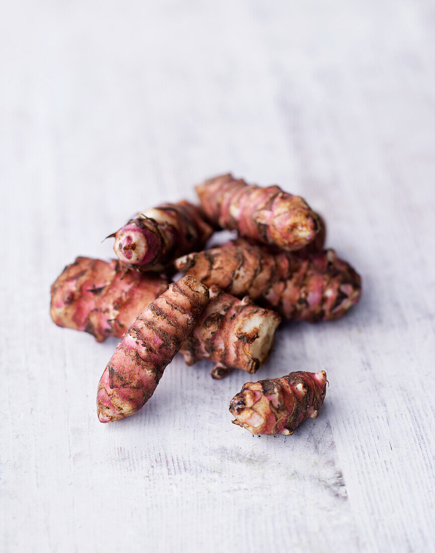 Jerusalem artichoke tubers