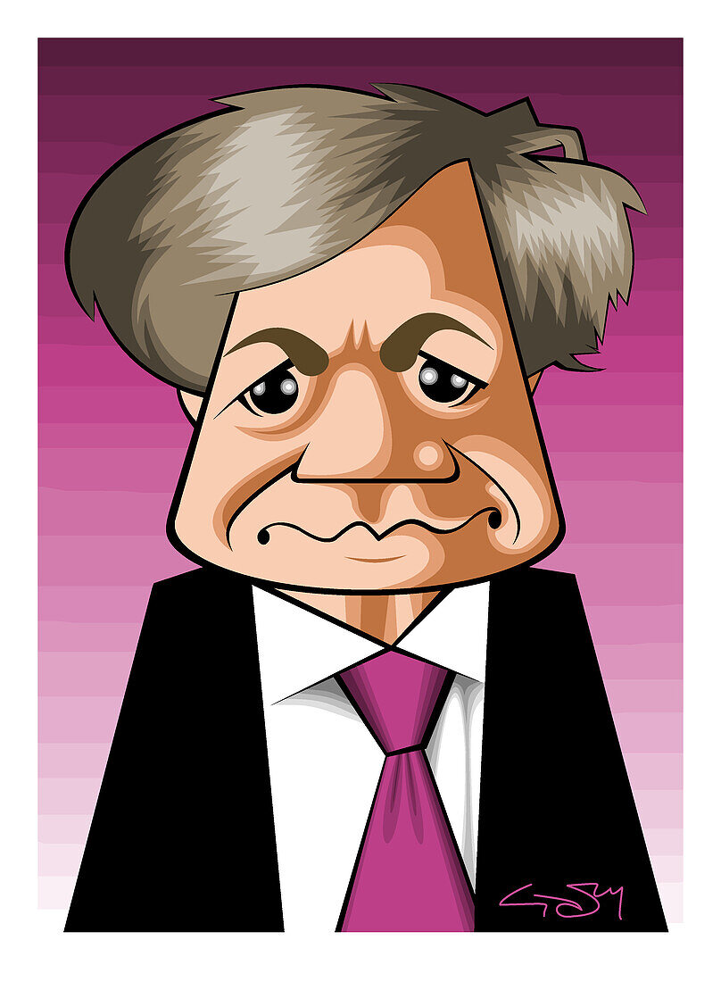 Brian Schmidt, Australian astrophysicist, illustration