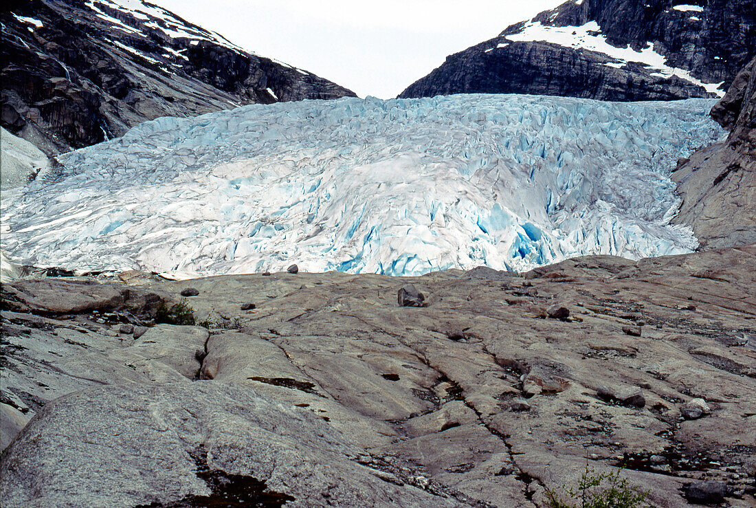 Jostedalsbreen Glacier front, Norway