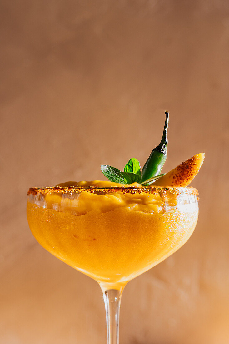 Mango daiquiri with chilli