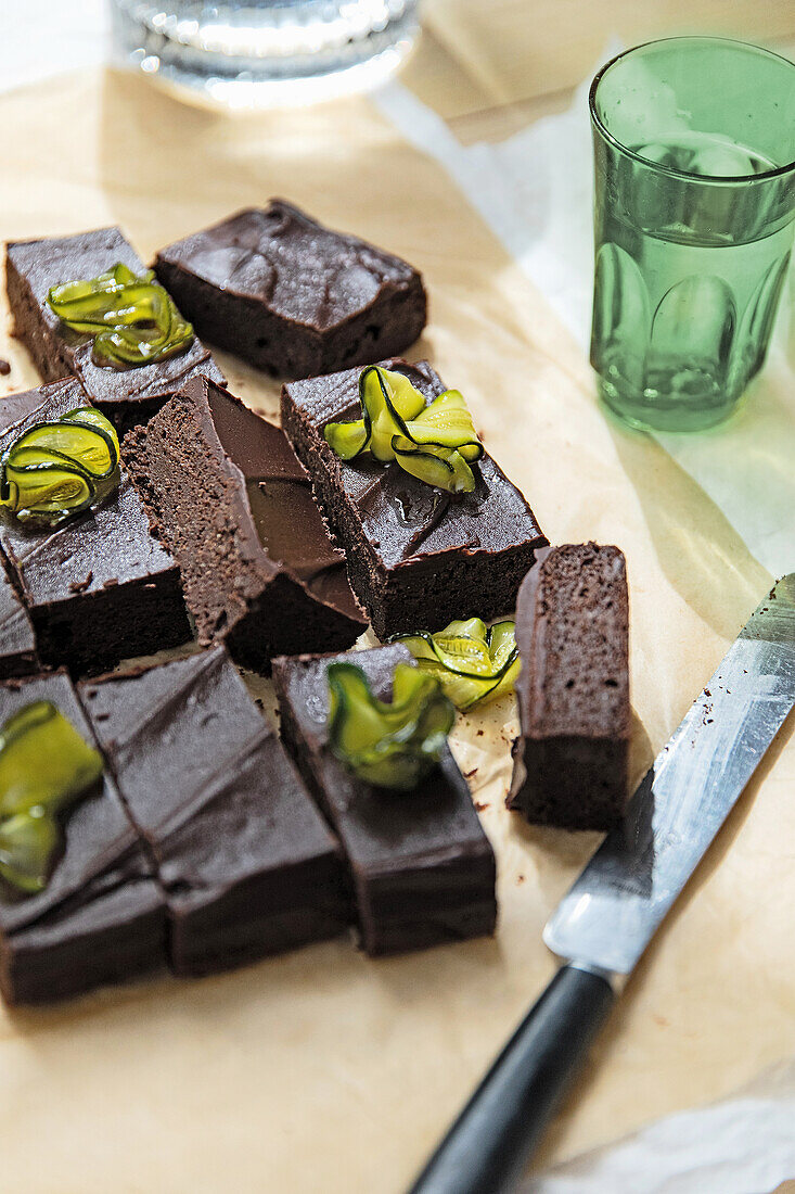 Schoko-Zucchini-Brownies