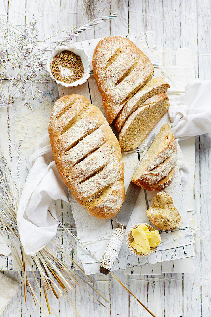 Sauerteig-Roggenbrot