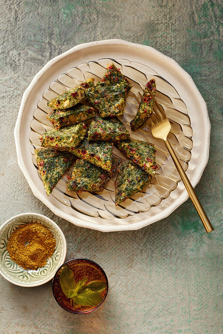 Kuku Sabzi - Persian herb omelette