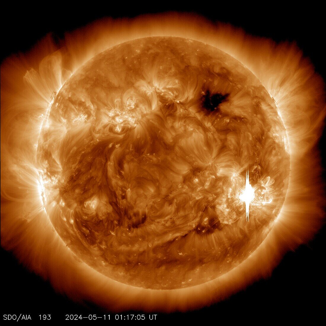 X5.8 solar flare