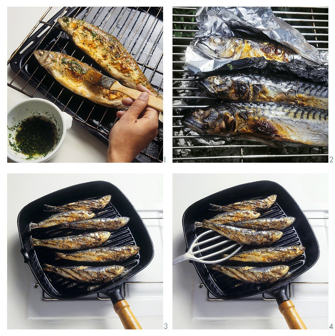 Grilling fish