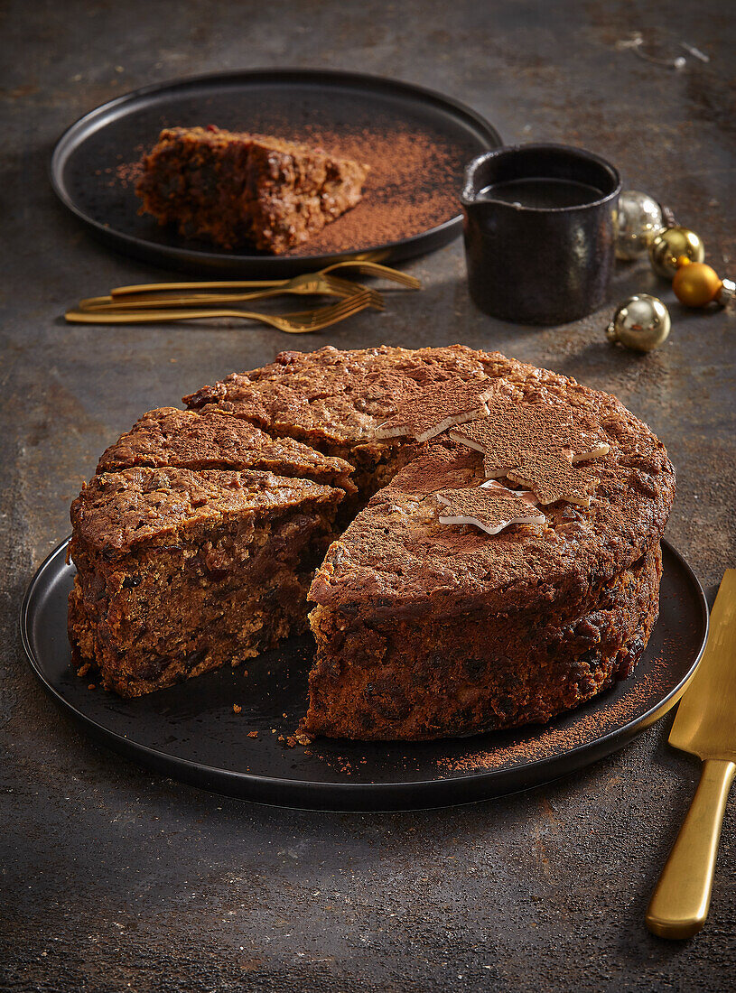 Irischer Weihnachts-Gewürzkuchen mit Trockenfrüchten