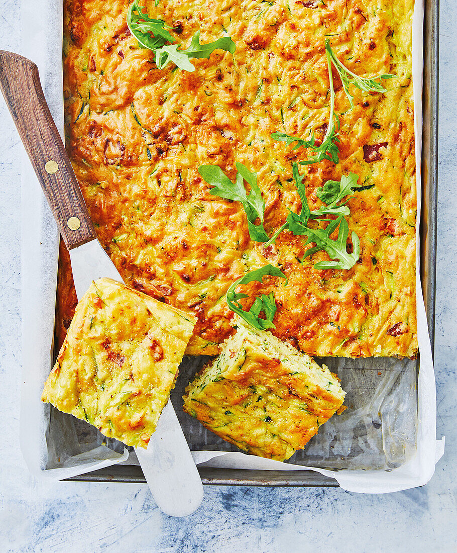 Glutenfreier Zucchini-Auflauf