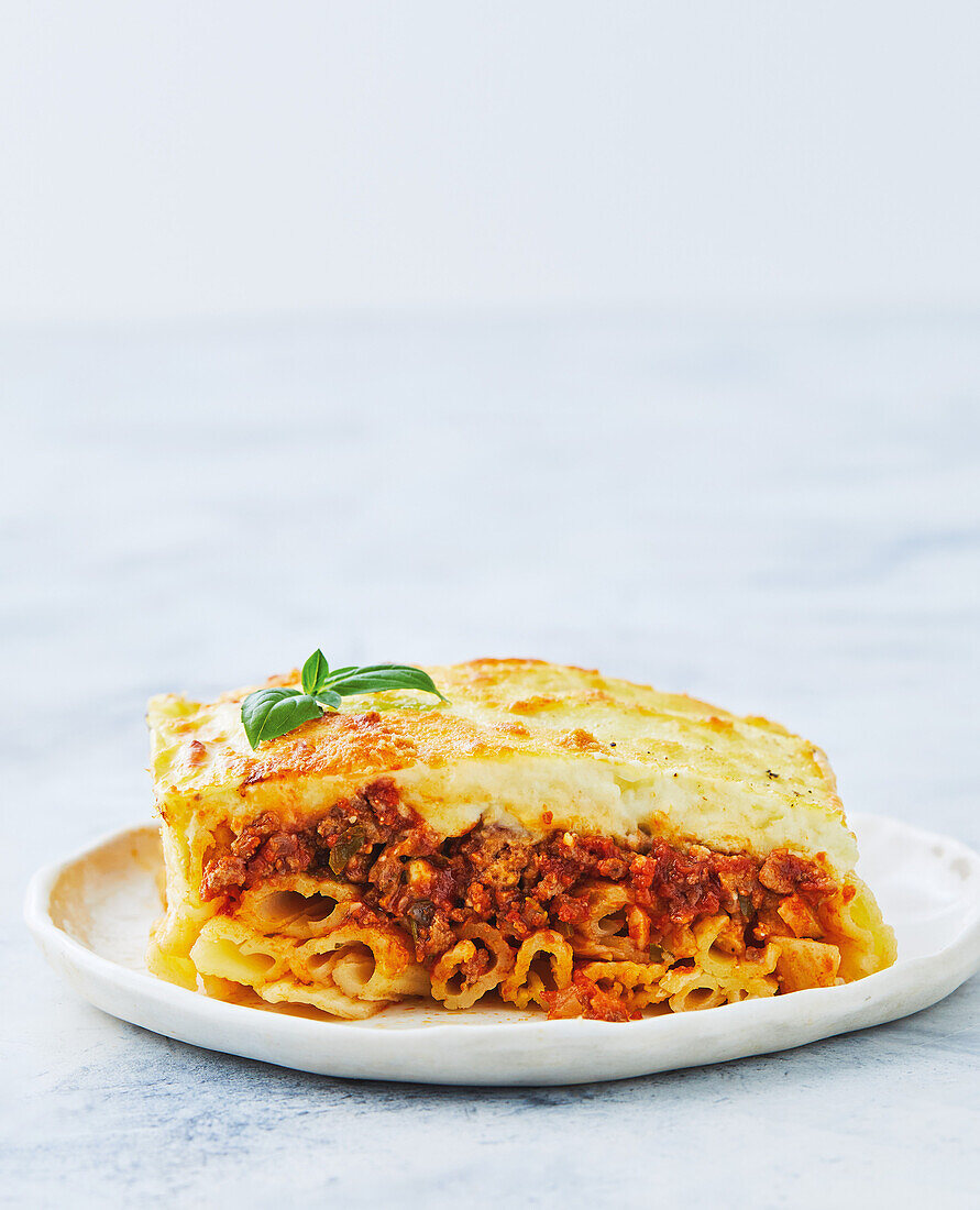 Glutenfreier Bolognese-Auflauf