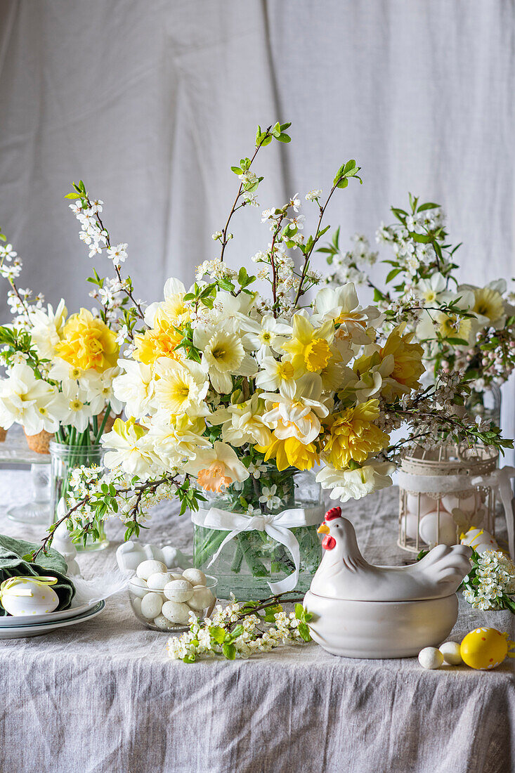 Easter table setting