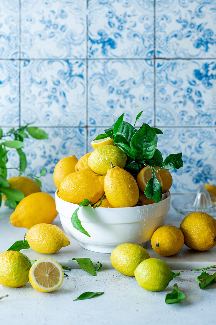 Fresh lemons