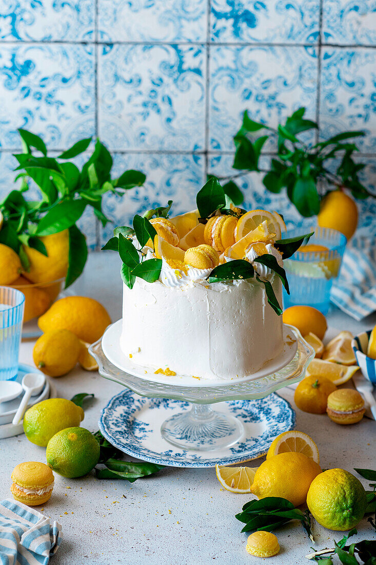 Lemon layer cake