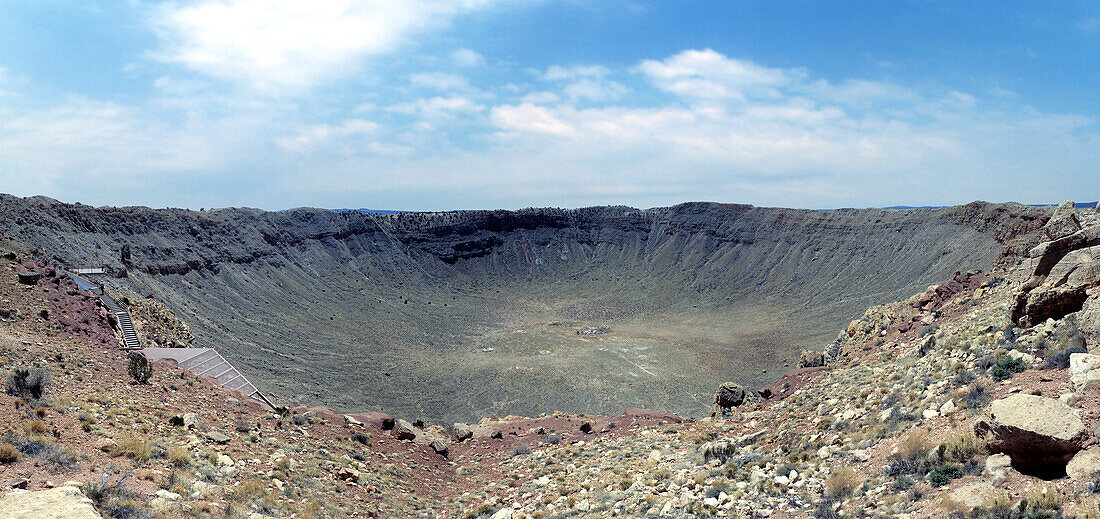 Meteorite crater