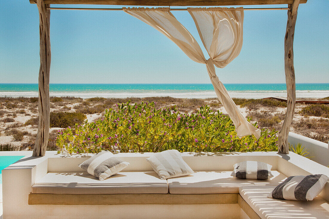 Outside Patio of Beach House, Cape Town, South Africa