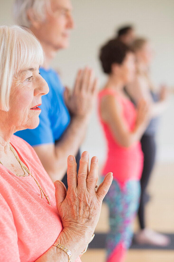 Woman Practicing Yoga