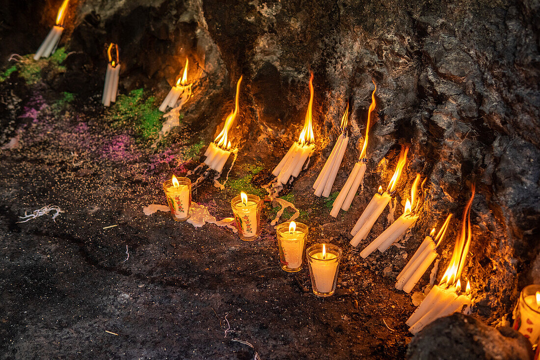 Ritual to unbewitch a person San Juan Huehuetenango Guatemala