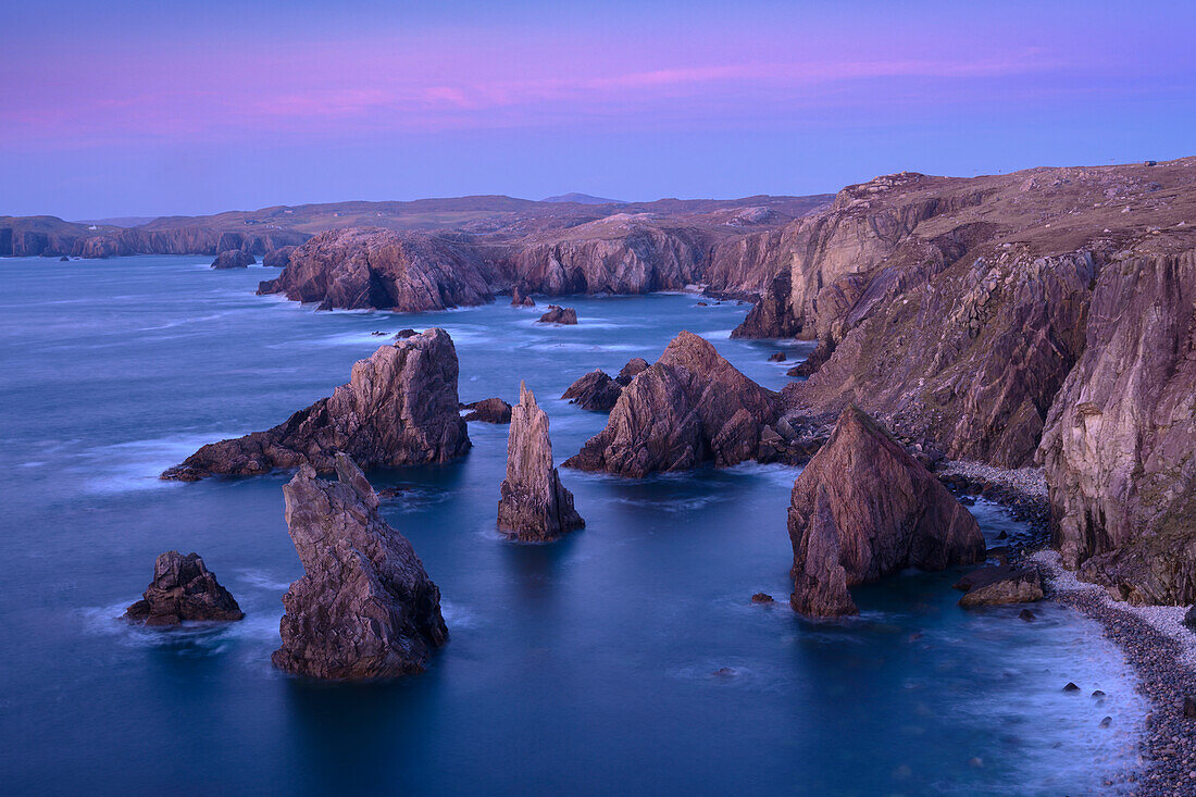 Mangersta Sea Stacks, Isle of Lewis and Harris, Outer Hebrides, Scotland.