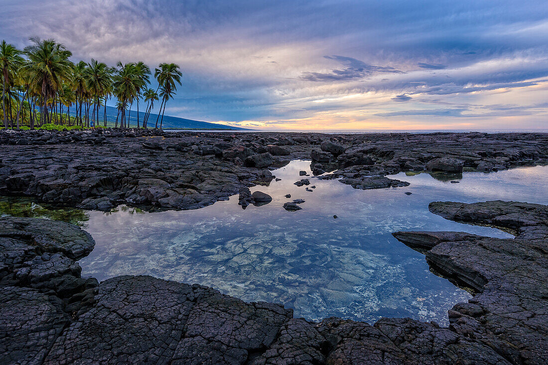 Pu'uhonua O Honaunau National Historical Park, South Kona, Big Island of Hawaii.