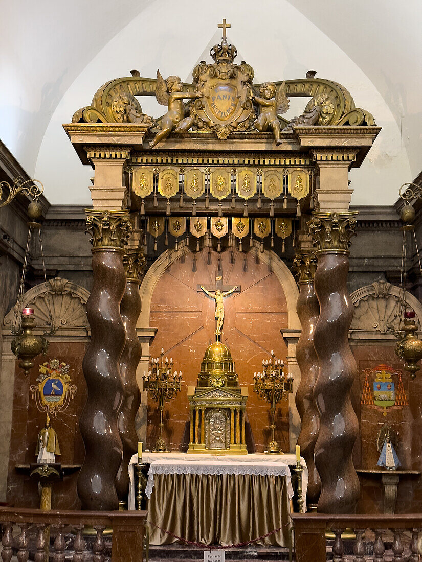 The tabernacle in the Metropolitan Cathedral, Buenos Aires, Argentina.