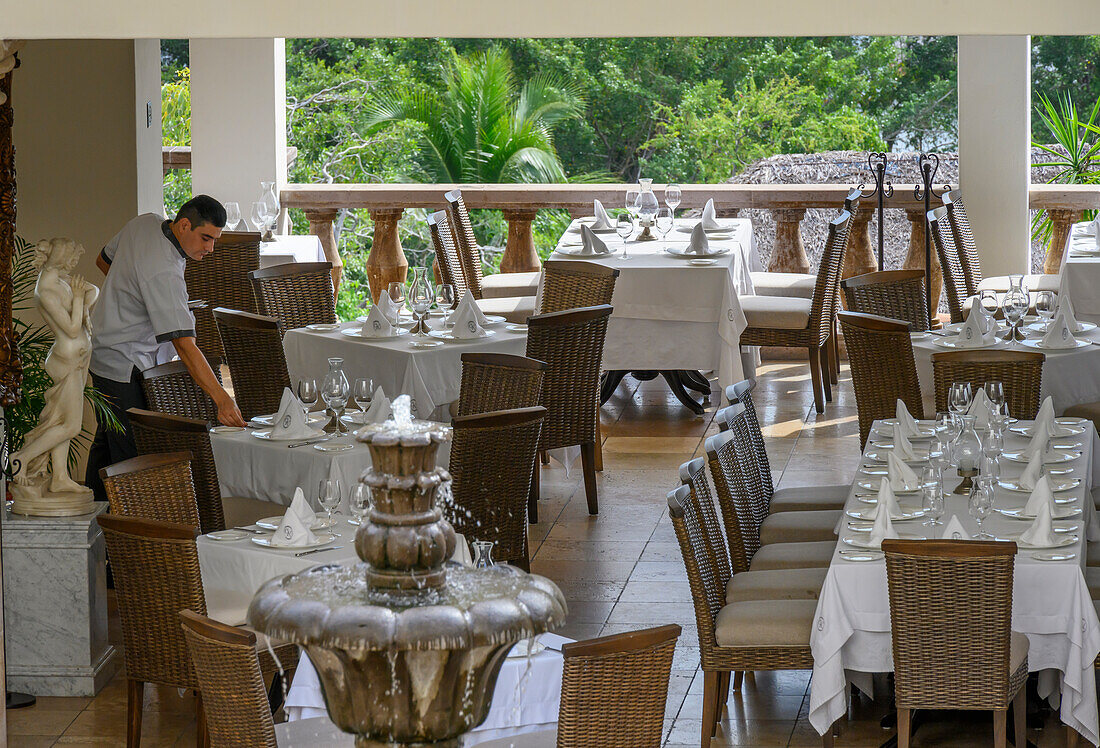 Iguana Restaurant at Casa Kimberly, a luxury boutique hotel in Puerto Vallarta, Mexico.