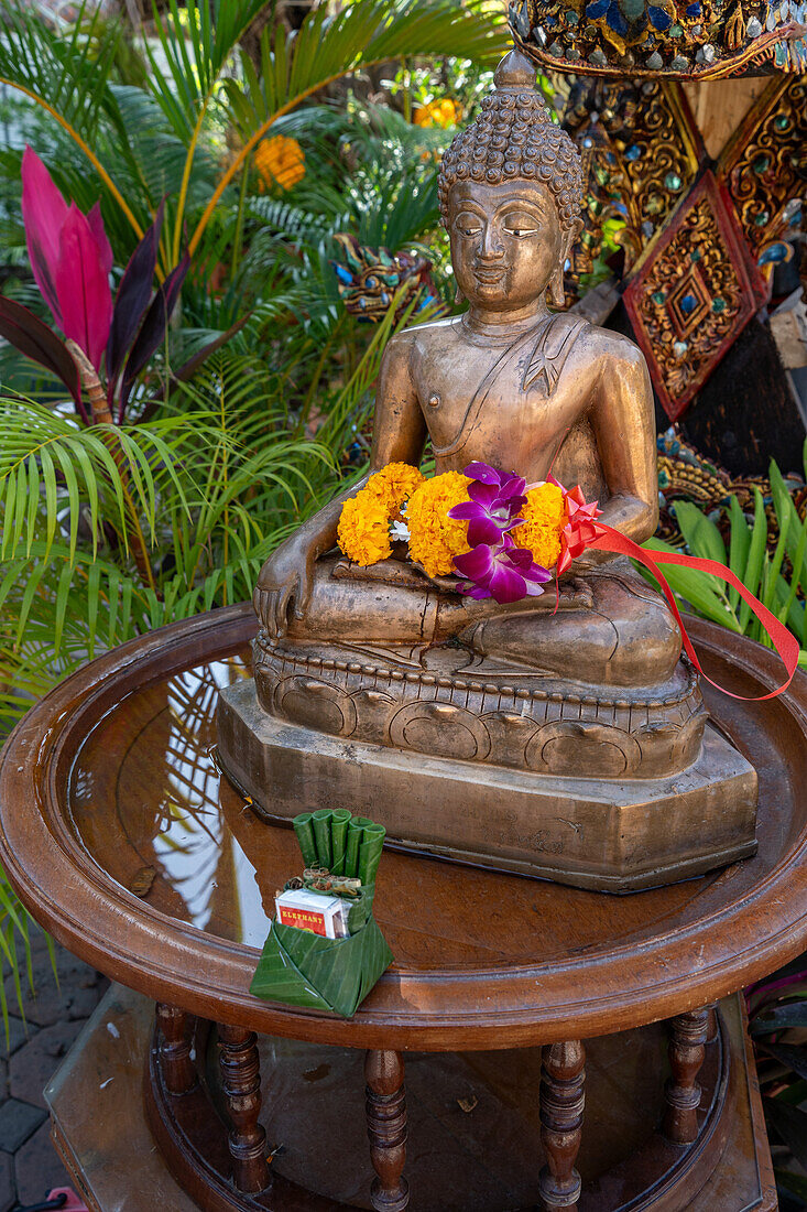 Buddhistischer Tempel Wat Ket Karam in Chiang Mai, Thailand, Südostasien, Asien