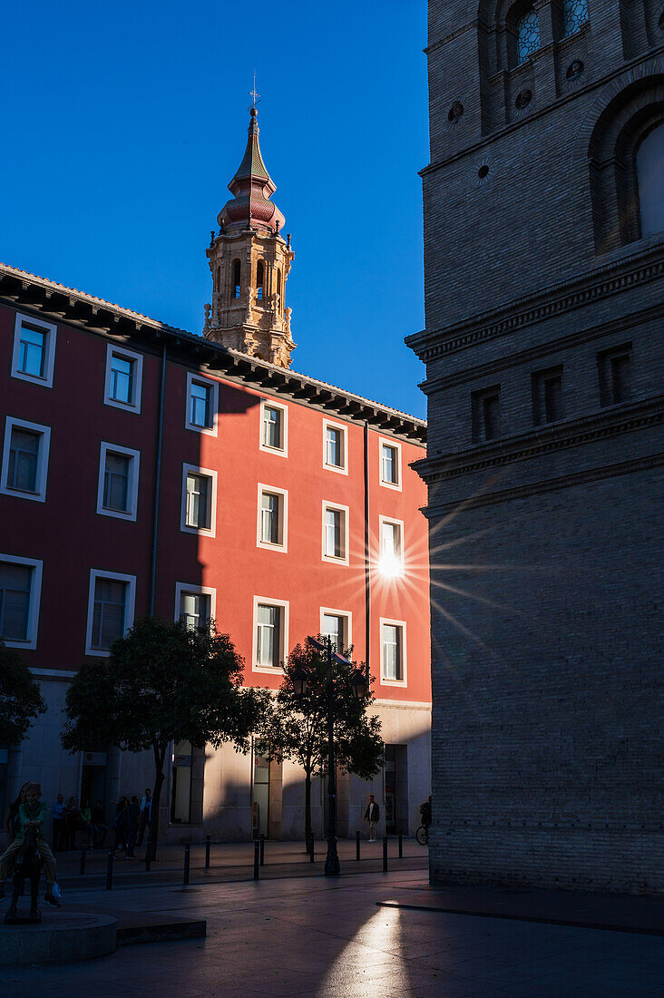 La Seo cathedral in Zaragoza, Spain