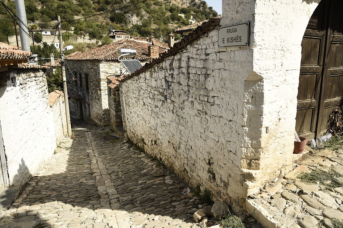 Altstadt, UNESCO-Weltkulturerbe, Berat, Albanien, Europa