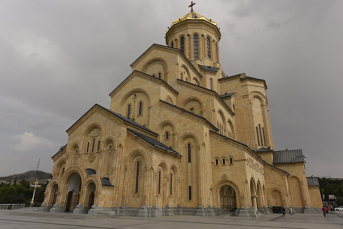 Holy Trinity Cathedral of Tbilisi, Georgia, Central Asia, Asia