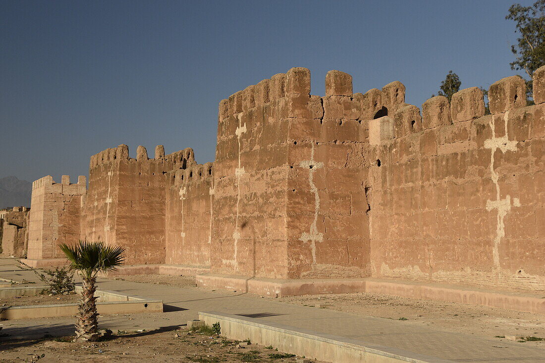 Taroudant, Stadtmauern, Marokko, Nordafrika, Afrika