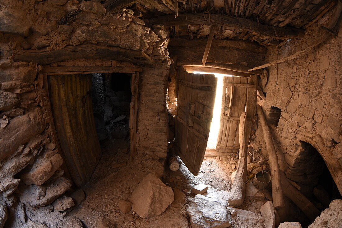 The abandoned village of Amassine, Anti-Atlas, Morocco, North Africa, Africa