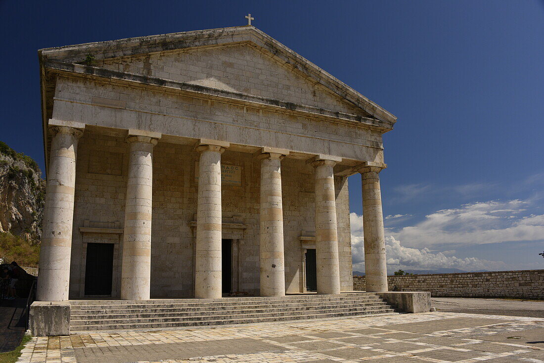 Corfu Temple Church, Corfu, Greek Islands, Greece, Europe