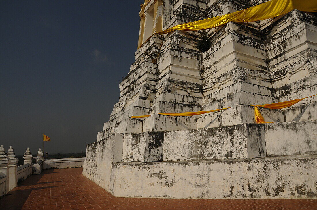 Wat Phukhao Thong, Buddhist temple in Ayutthaya, UNESCO World Heritage Site, Thailand, Southeast Asia, Asia