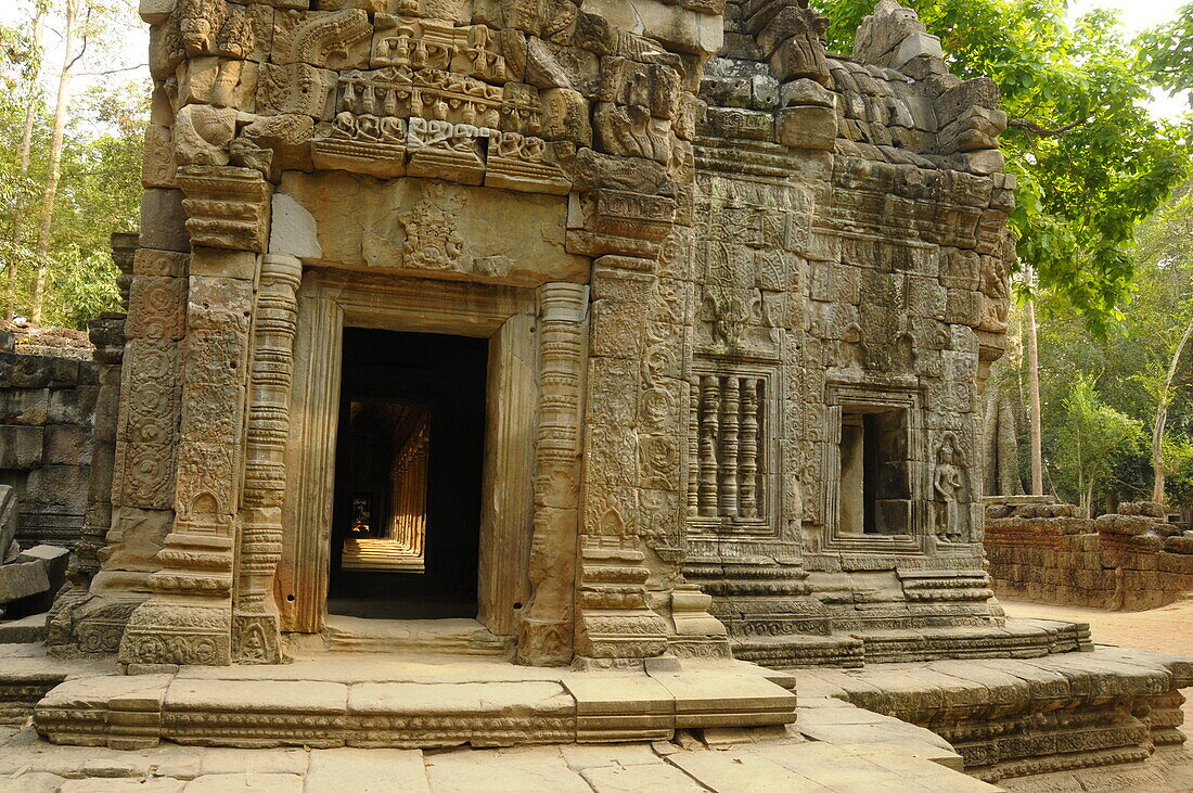 Ta-Prohm-Tempel, Angkor, UNESCO-Weltkulturerbe, Siem Reap, Kambodscha, Indochina, Südostasien, Asien