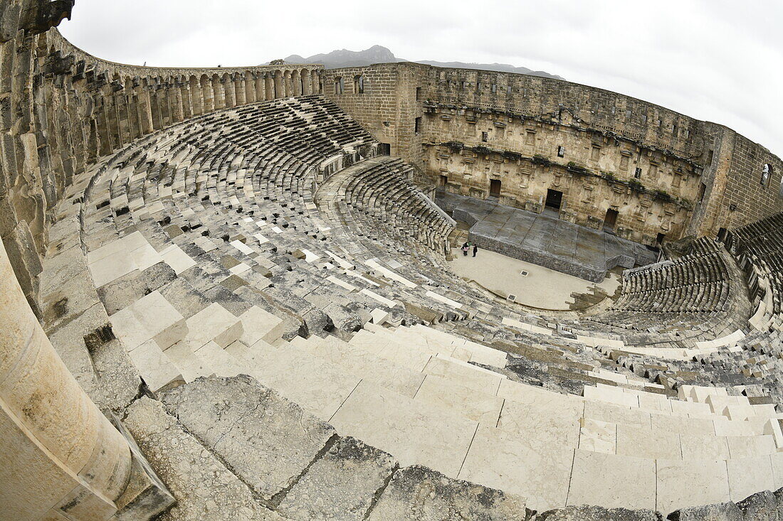 Ancient City of Hierapolis, Pamukkale, UNESCO World Heritage Site, Anatolia, Turkey, Asia Minor, Asia