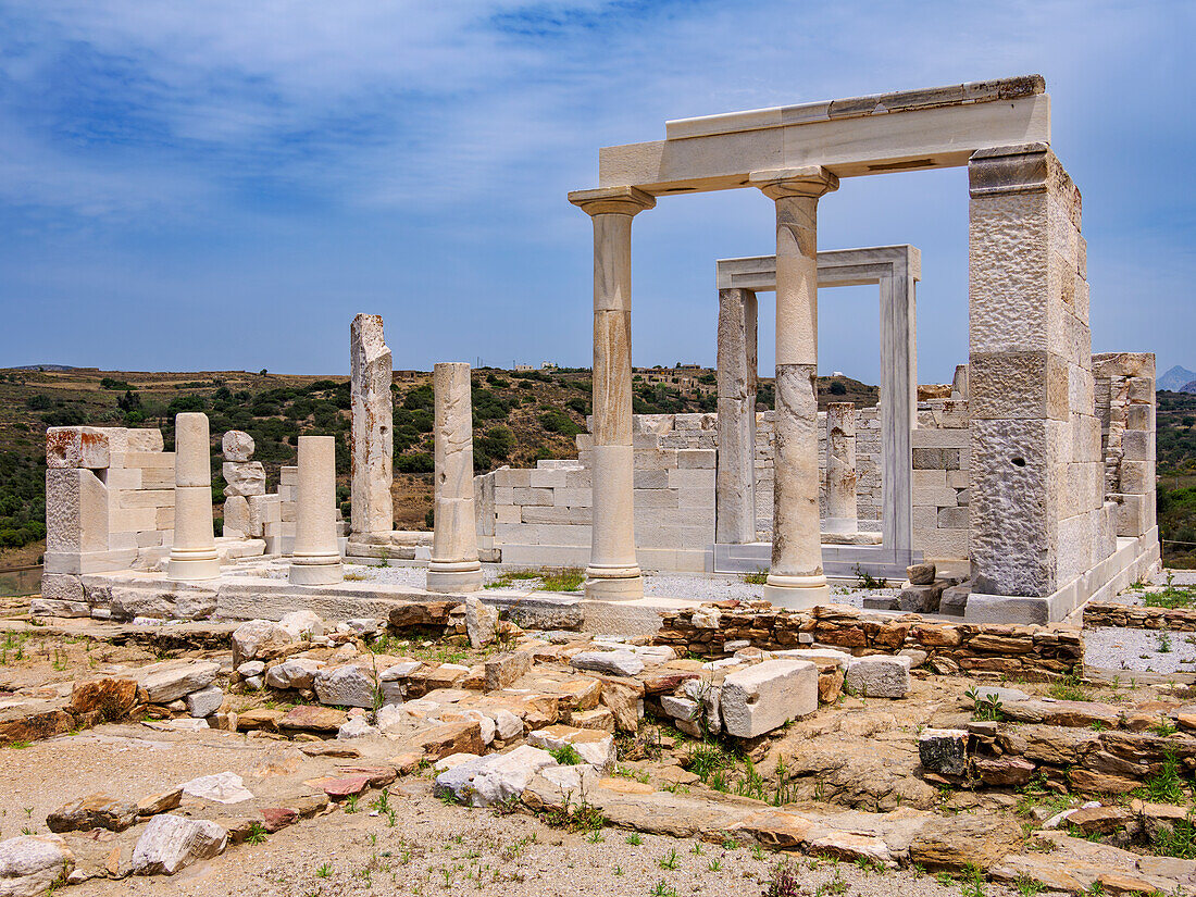 Temple of Demeter, Sangri, Naxos Island, Cyclades, Greek Islands, Greece, Europe