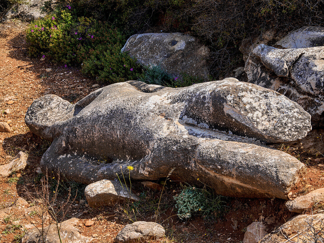 Faragi Kouros, Insel Naxos, Kykladen, Griechische Inseln, Griechenland, Europa