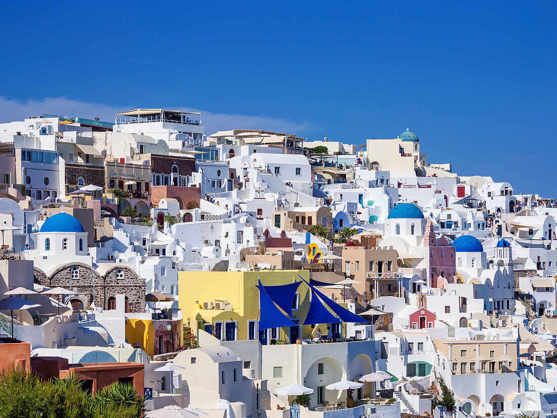 Oia Village, Santorini (Thira) Island, Cyclades, Greek Islands, Greece, Europe